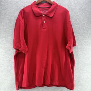 SADDLEBRED PERFECT POLO - Men's Shirt Light Red Short Sleeve XL (A48)